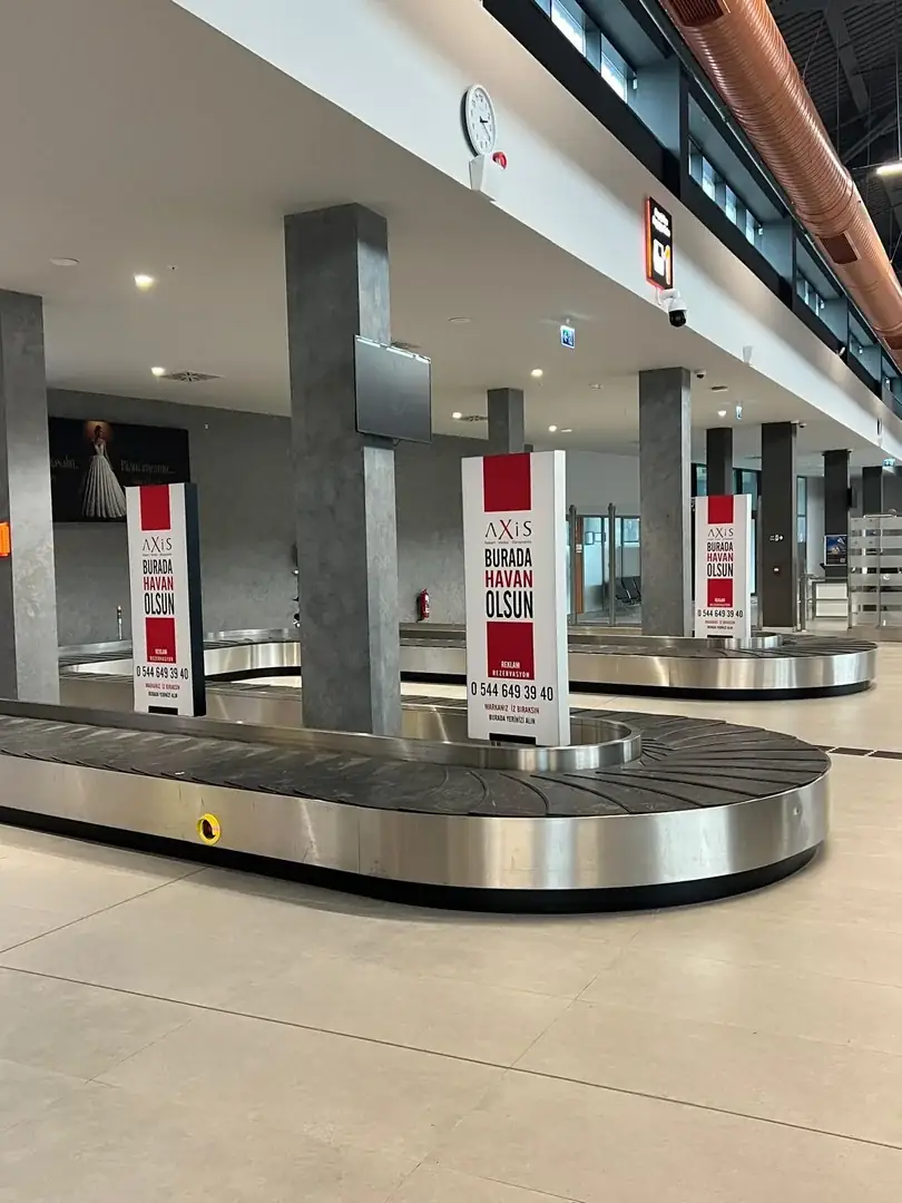 Trabzon Havaalanı Reklam Noktaları